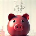 Smart Budgeting Icon - Piggy Bank